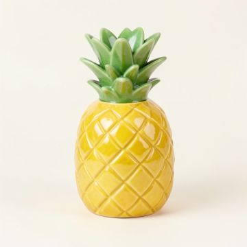 Pineapple Welcome Utensil Crock (synthetic illustration; no displayed measurements)