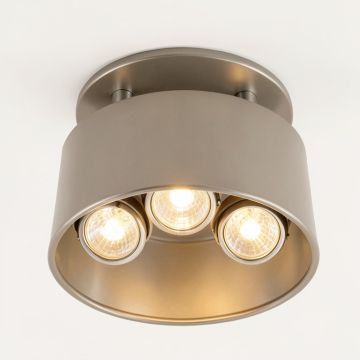 Meriwether 3 - Light 16.5 '' Unique/Statement Drum Semi Flush Mount (synthetic illustration; no displayed measurements)