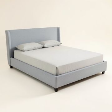 Upholstered Low Profile Standard Bed (synthetic illustration; no displayed measurements)