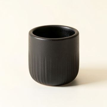 Fern Bridge Empty Candle Holder - Black (synthetic illustration; no displayed measurements)