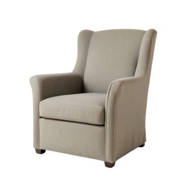 31.5 '' Wide Slipcovered Wingback Chair