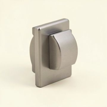 Contemporary Metal Edge Pull 5/8 '' Center To Center Finger Pull (synthetic illustration; no displayed measurements)