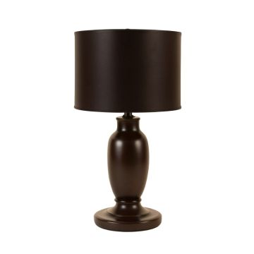 Saluzzo 23 '' Dark Brown Table Lamp
