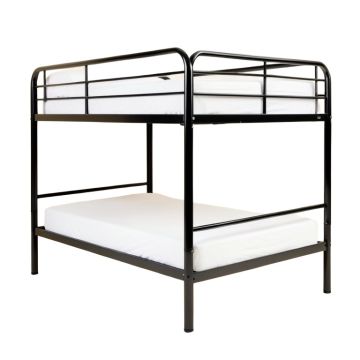 Clearman Metal Twin Over Twin Bunk Bed