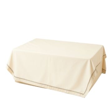 Stone Dale Flat Bed Sheet - Cream