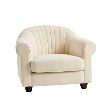 Holly Bend Upholstered Armchair - Ivory