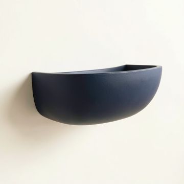 Wren Bluff Wall-Mounted Cat Perch - Navy (synthetic illustration; no displayed measurements)