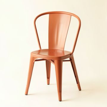 Stone Falls Dining Chair - Terracotta (synthetic illustration; no displayed measurements)