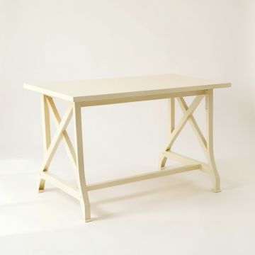 Ridge Crossing Empty Workshop Workbench - Cream (synthetic illustration; no displayed measurements)