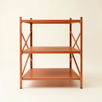 Briar Bridge Empty Seed-Starting Shelving Unit Without Lights - Terracotta (synthetic illustration; no displayed measurements)