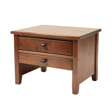 2 Drawer End Table
