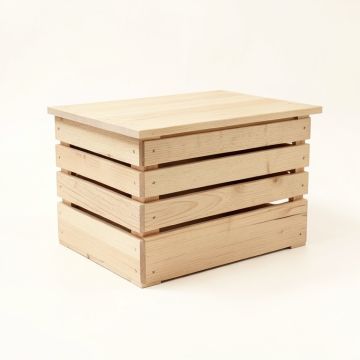 Bay Bend Closed Outdoor Storage Box - Beige (synthetic illustration; no displayed measurements)