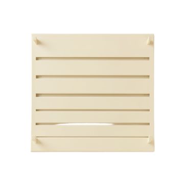 Elm Crossing Empty Wall-Mounted Tool Organizer Panel - Ivory