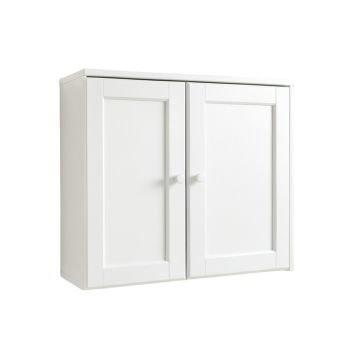 River Brook Wall-Mounted Entry Cabinet - White