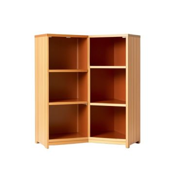 Cove Crest Freestanding Bookcase - Terracotta