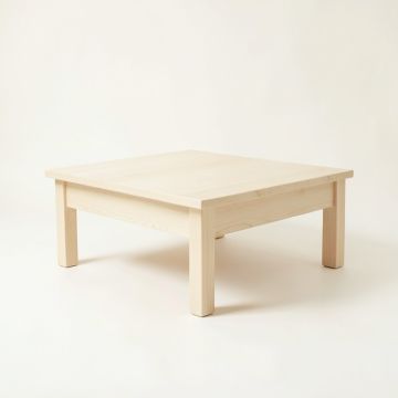 Brook Bridge Coffee Table - Ivory (synthetic illustration; no displayed measurements)