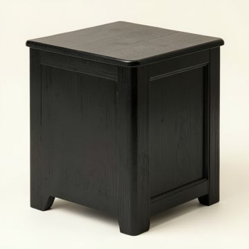 Reed Canyon Side Table - Black (synthetic illustration; no displayed measurements)