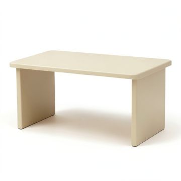 Hill Brook Desktop Monitor Riser - Beige (synthetic illustration; no displayed measurements)