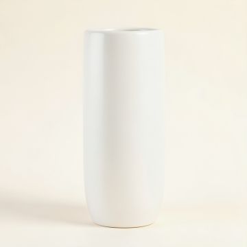 Cliff Branch Empty Decorative Vase - White (synthetic illustration; no displayed measurements)