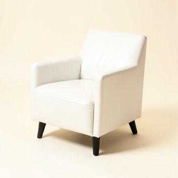 Rochelle Side Chair In White (synthetic illustration; no displayed measurements)