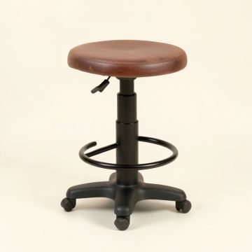 Amjed Swivel Adjustable Height Bar Stool (synthetic illustration; no displayed measurements)