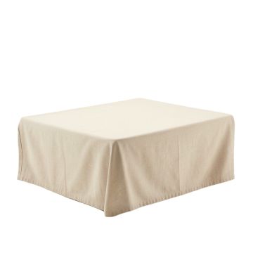 Cove Canyon Flat Bed Sheet - Beige
