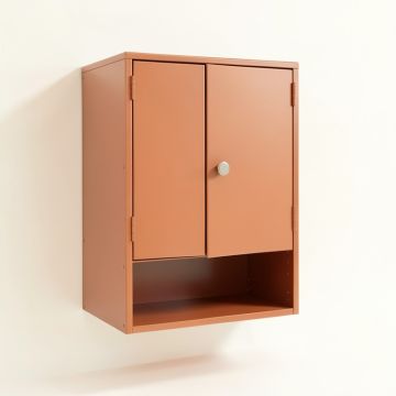 Hazel Arc Wall-Mounted Laundry Cabinet (synthetic illustration; no displayed measurements)