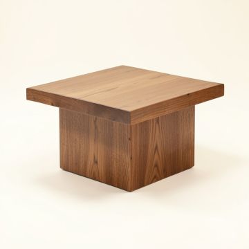 Tacto Solid Wood Block Coffee Table (synthetic illustration; no displayed measurements)