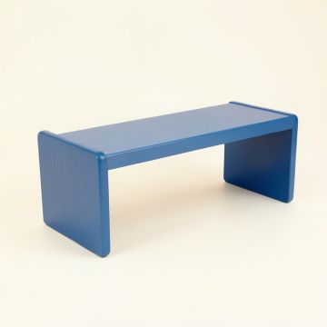 Brook Bridge Indoor Bench - Blue (synthetic illustration; no displayed measurements)