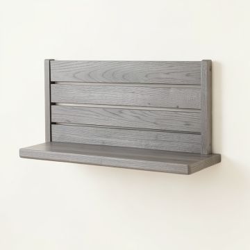 Summit Canyon Wall-Mounted Entryway Organizer Shelf - Gray (synthetic illustration; no displayed measurements)