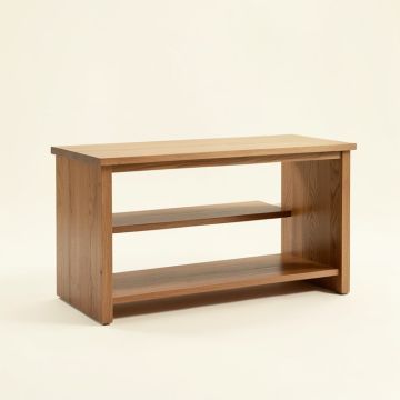 Mcfalls 35.43 '' Solid Wood Console Table (synthetic illustration; no displayed measurements)