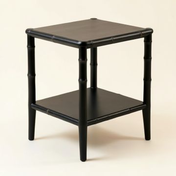 Holly Bridge Side Table - Black (synthetic illustration; no displayed measurements)