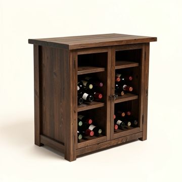 Theresa 12 Bottle Tabletop Wine Bar (synthetic illustration; no displayed measurements)
