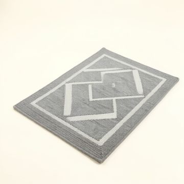 Elsie Geometric Hand Knotted Gray Area Rug (synthetic illustration; no displayed measurements)