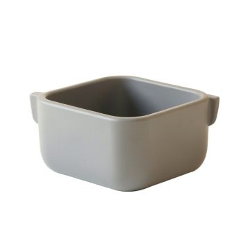 Hill Bluff Empty Railing Planter With Integral Brackets - Gray
