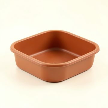 Ash Brook Empty Under-Desk Cable Tray - Terracotta (synthetic illustration; no displayed measurements)
