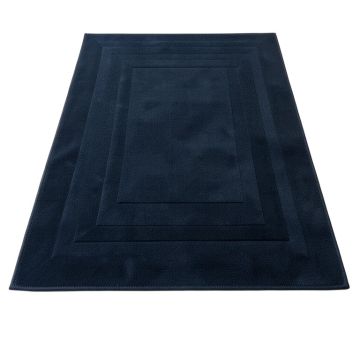 Hazel Bluff Rectangular Outdoor Rug - Navy