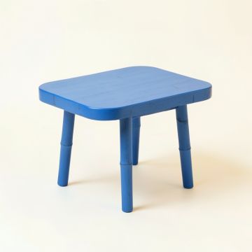 Cliff Crossing Compact Balcony Table - Blue (synthetic illustration; no displayed measurements)
