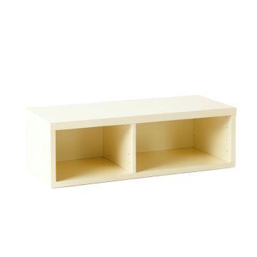 Vale Branch Shoe Storage Bench - Ivory