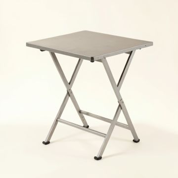 Juniper Crest Compact Balcony Table - Gray (synthetic illustration; no displayed measurements)
