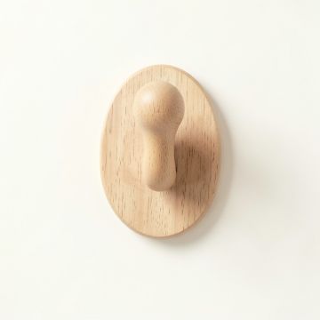 Slate Bridge Wall-Mounted Robe Hook - Beige (synthetic illustration; no displayed measurements)