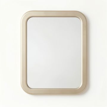 Glen Bluff Framed Wall Mirror - Beige (synthetic illustration; no displayed measurements)