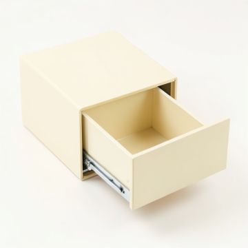 Pine Field Under-Desk Drawer Unit - Cream (synthetic illustration; no displayed measurements)