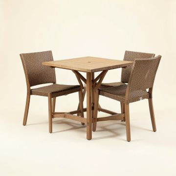 Worksop 3 Piece Bistro Set (synthetic illustration; no displayed measurements)