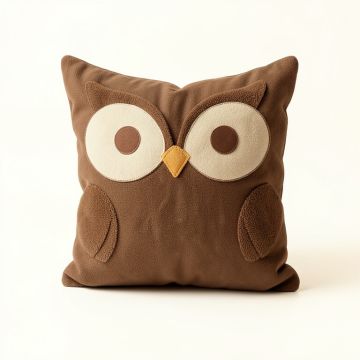 Nava Couch Owl Throw Pillow (synthetic illustration; no displayed measurements)