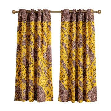 Ambesonne Moroccan Window Curtains