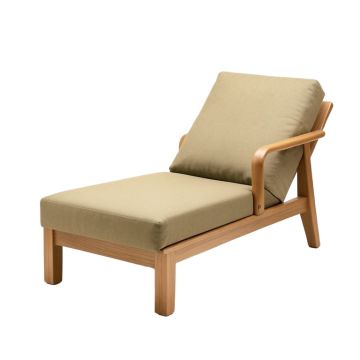 Zeus Gold Chaise Lounge