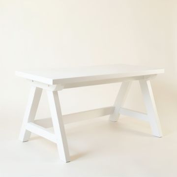 Glen Brook Empty Workshop Workbench - White (synthetic illustration; no displayed measurements)