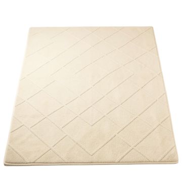 Lake Arc Rectangular Area Rug - Cream