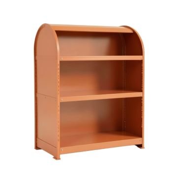 Bay Fold Desktop Shelving Unit - Terracotta